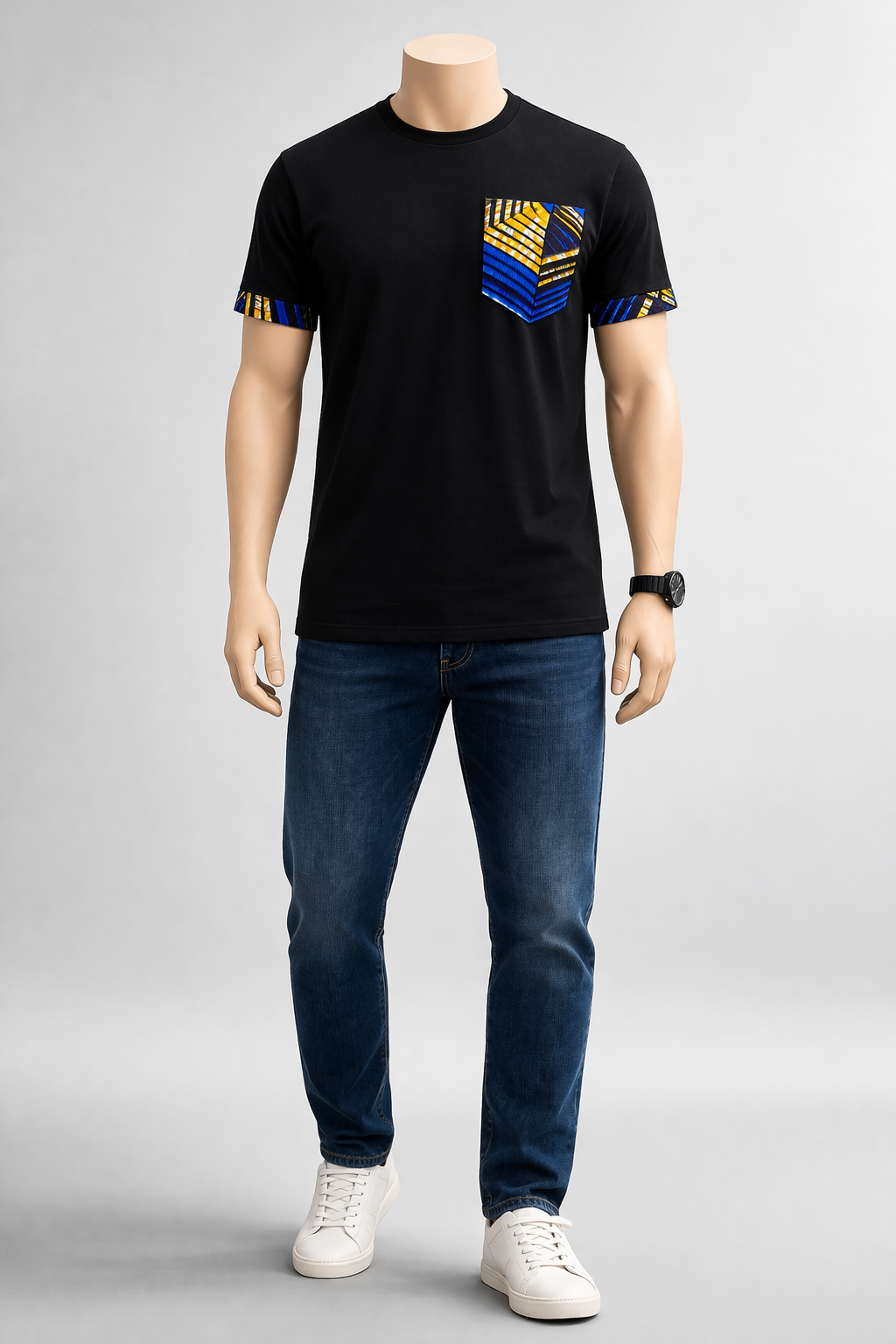 T-shirt Homme Respirant - Poche & Bords Wax