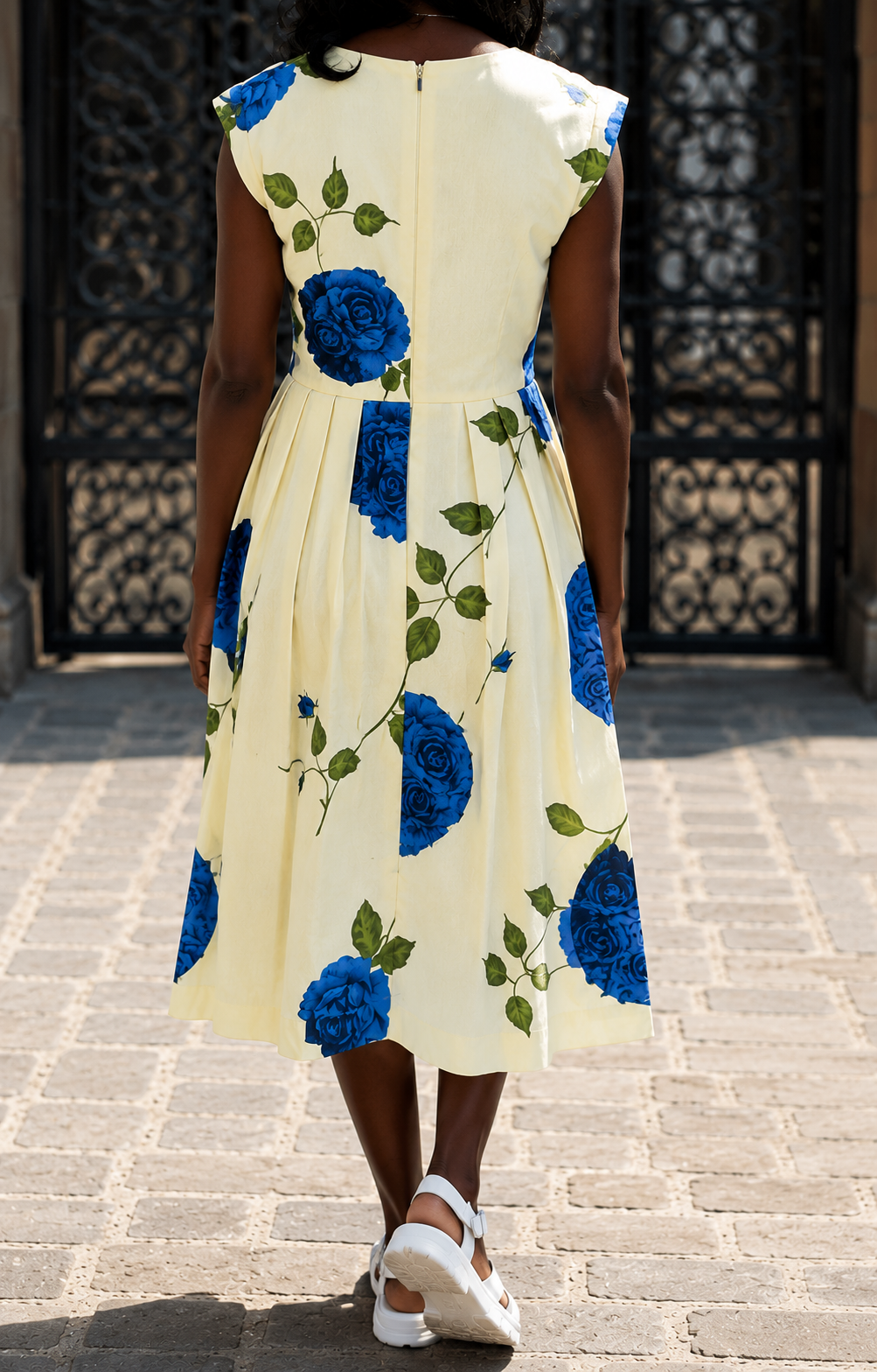 Robe Coeur Bleu Élégant – Fille 12 ans